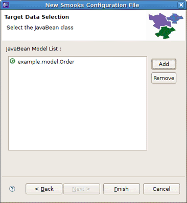 Java Data Source Selection Wizard Page