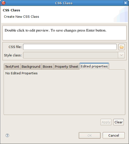 Edited Properties