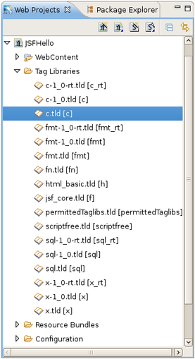 Selecting TLD File