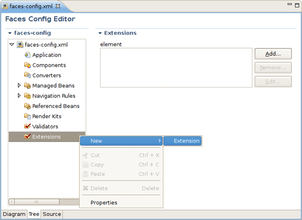 Adding Extensions