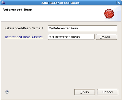Add Referenced Bean
