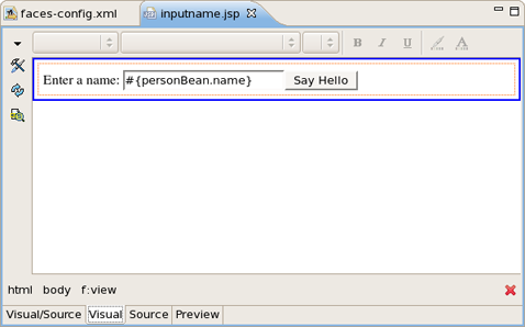 Visual Page Editor