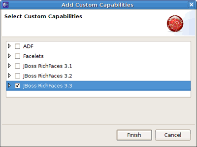 Adding Custom Capabilities to Seam Project