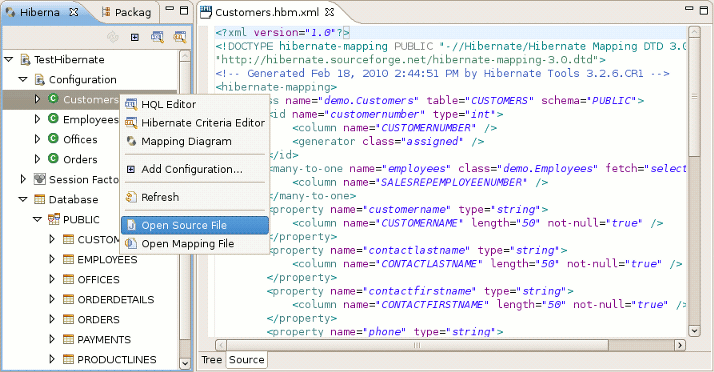 Hibernate mapping property sale