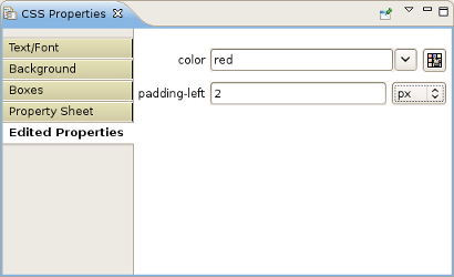 Property Sheet tab