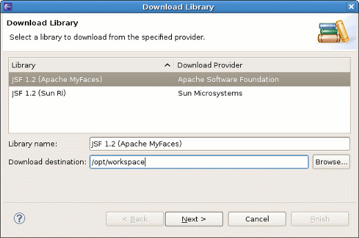 Download JSF Implementation Library