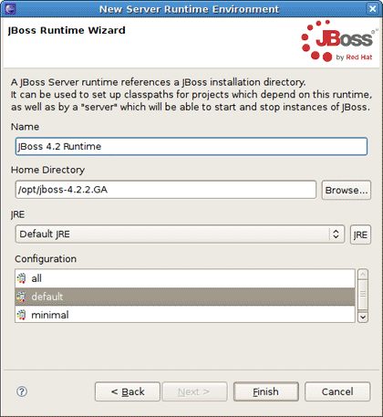 Specifying Target Runtime Configurations
