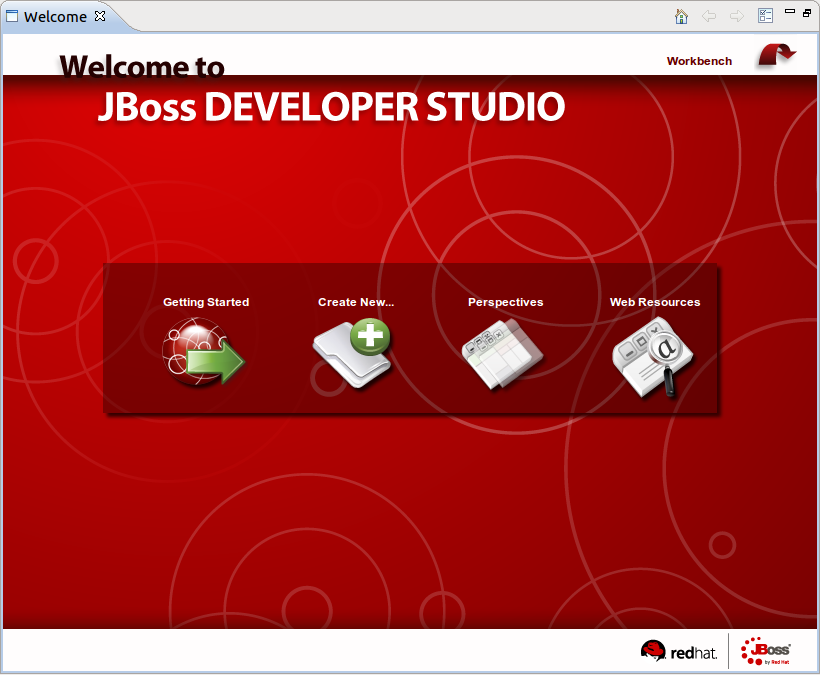 Welcome to JBoss Developer Studio