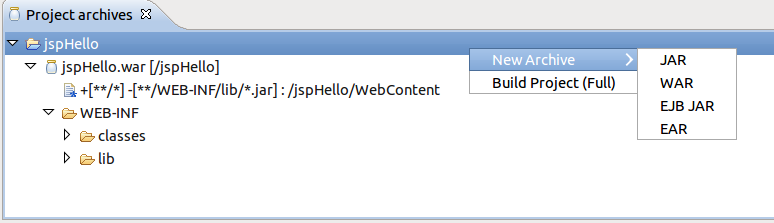 Configure Archive