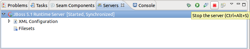 Stopping Server