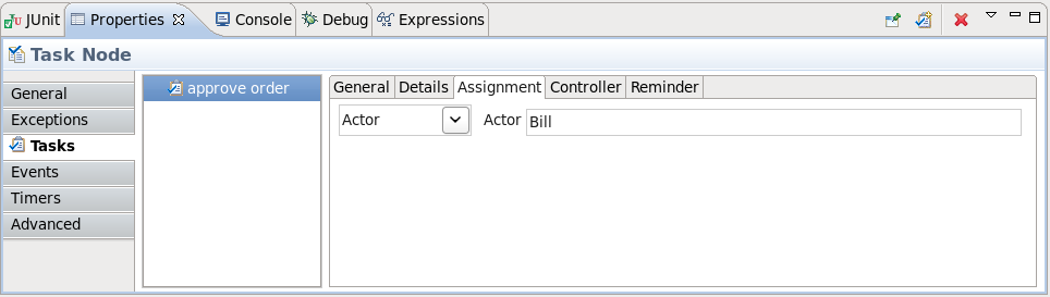 The Task Assignment Page