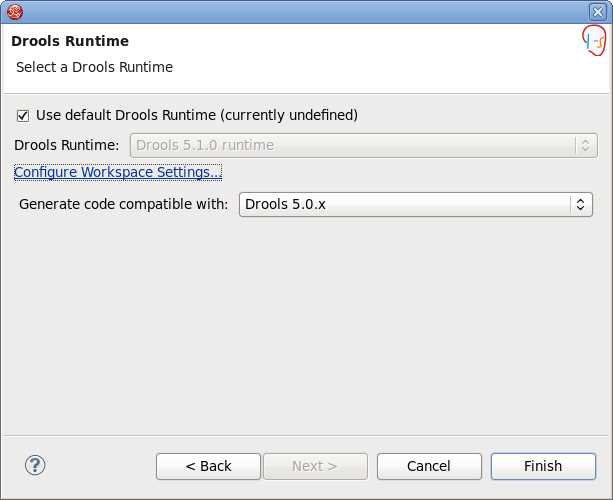 Completing the Drools Project Creation