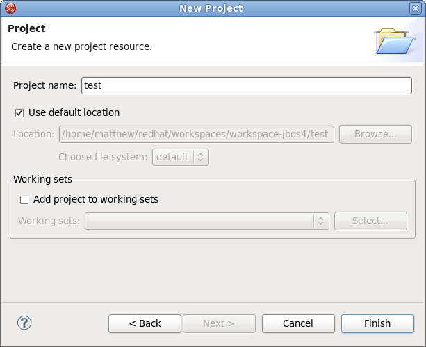 Creating a Project
