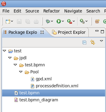 The Generated JPDL Files