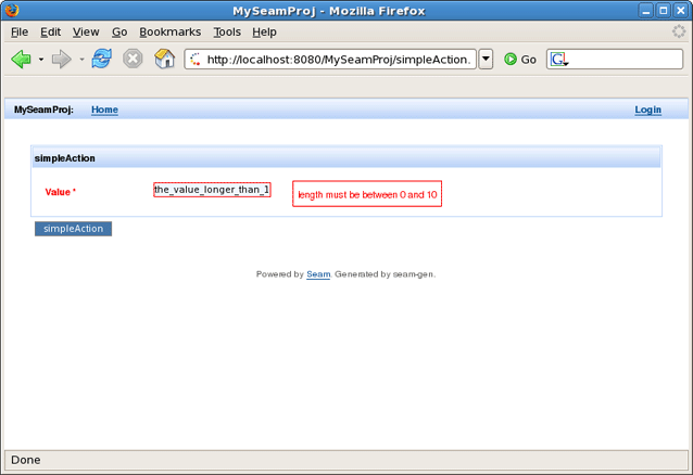 The Input Validation in Action