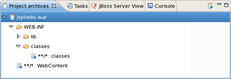 Archive in Project Archives View