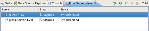 New JBoss Server