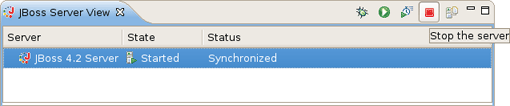Stop JBoss Server