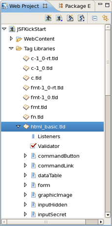 Expanding Tag Library File