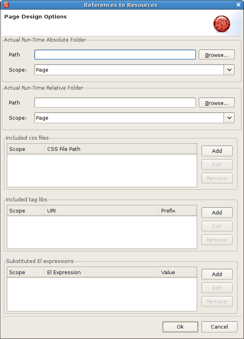 Page Design Options
