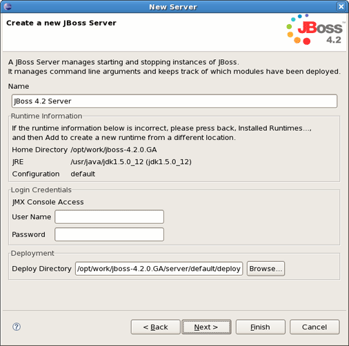 Specifying Server Configurations