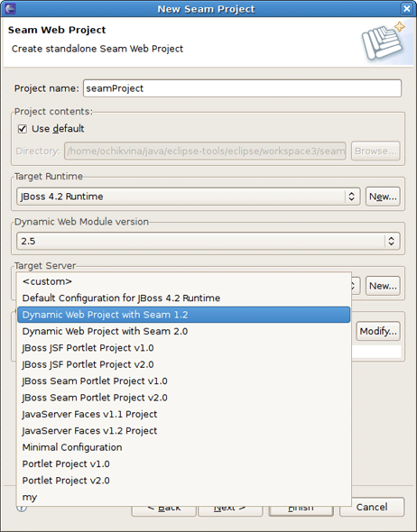 Completion of Runtime and Server Configuration