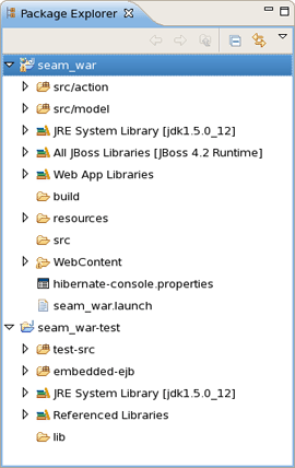 Seam Project WAR Deployment