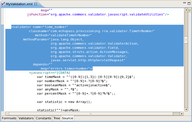 Validation Rules