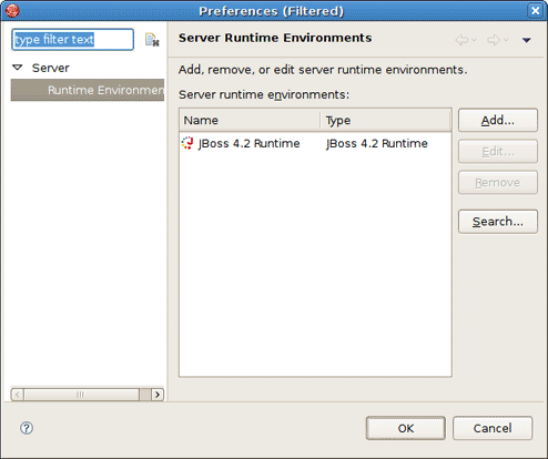 Installed Runtimes