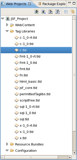 Selecting TLD File