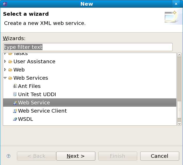 New Web Service