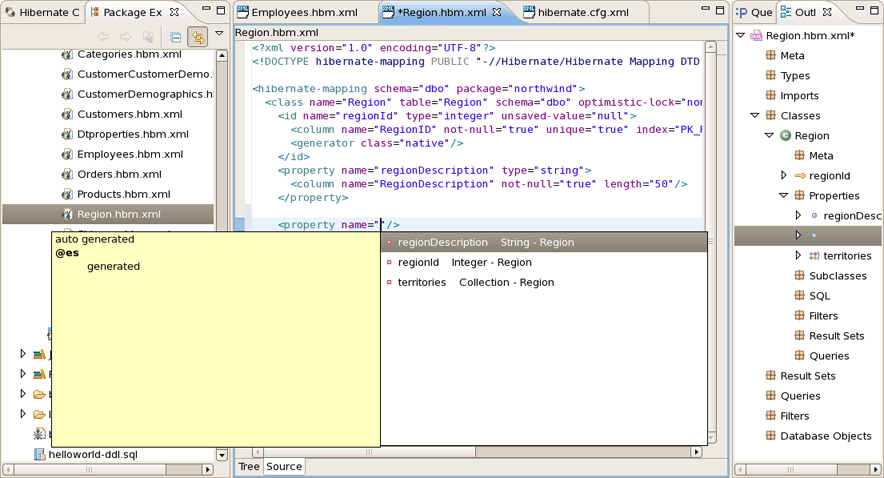 XML Editing Functionality