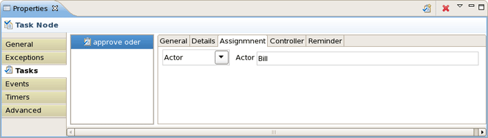 The Task Assignment Page