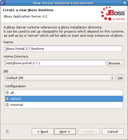 New Server Runtime Environment