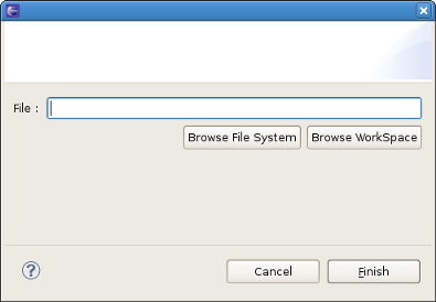 Browse dialog