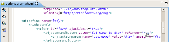 OpenOn With "ForID"-like attributes