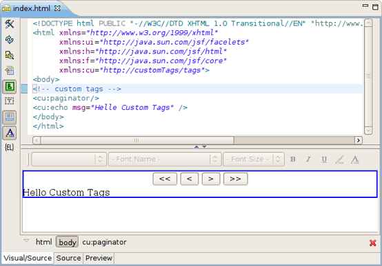 Custom Tags in the VPE