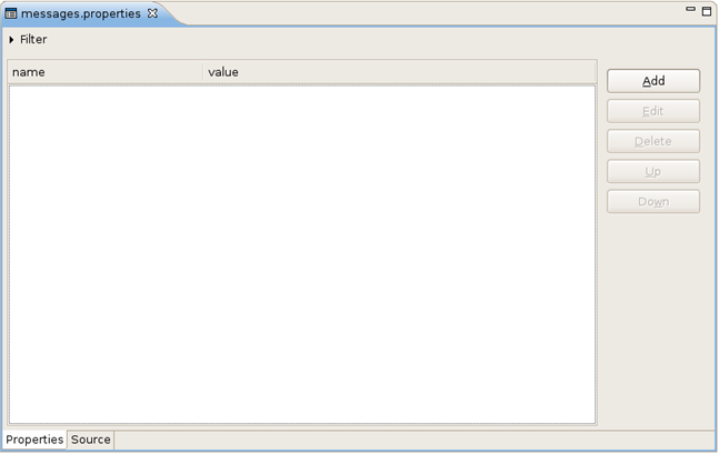 Messages.properties File