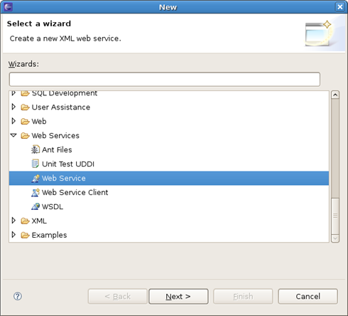 New Web Service