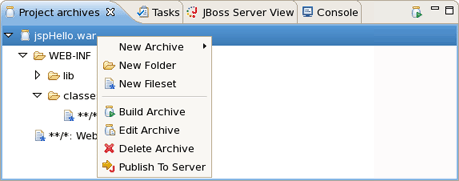 Configure Archive