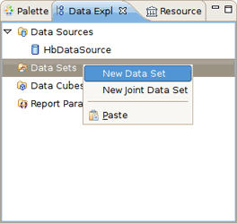 Creating a New Data Set