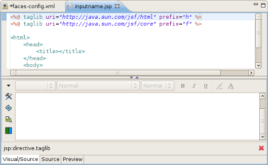Visual Page Editor