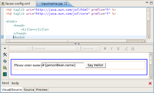 Visual Page Editor
