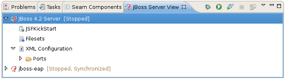 New JBoss Server