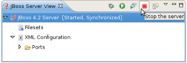 Stop JBoss Server