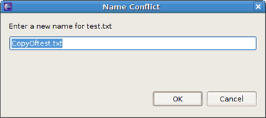 Prompt for Rename Dialog