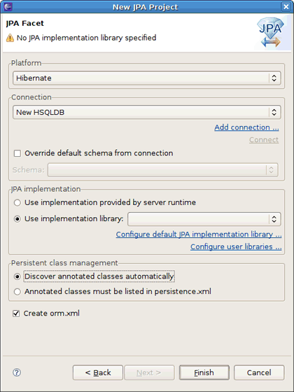 Targeting at Hibernate Platform