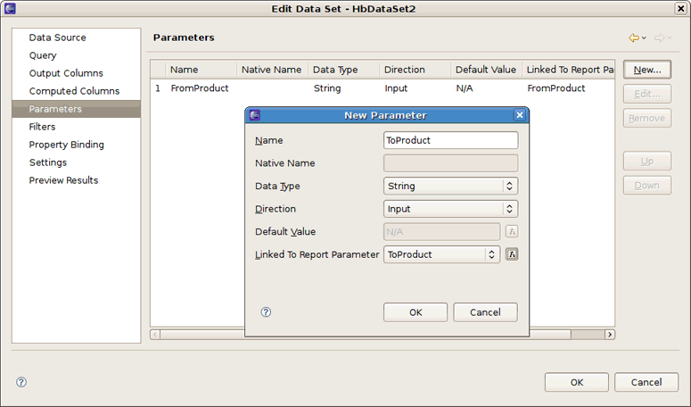 Adding New Parameter