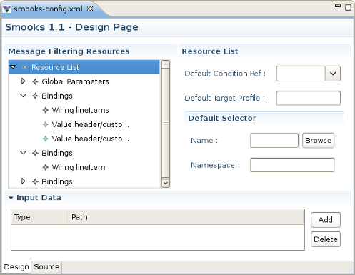 Smooks Form editor