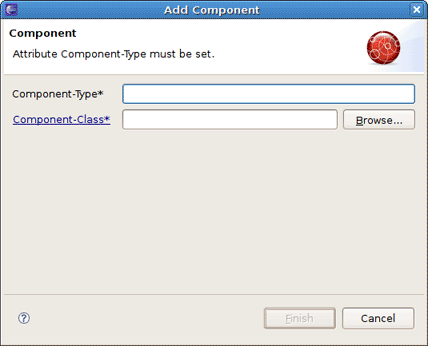 Adding a New JSF Component to the JSF Configuration File